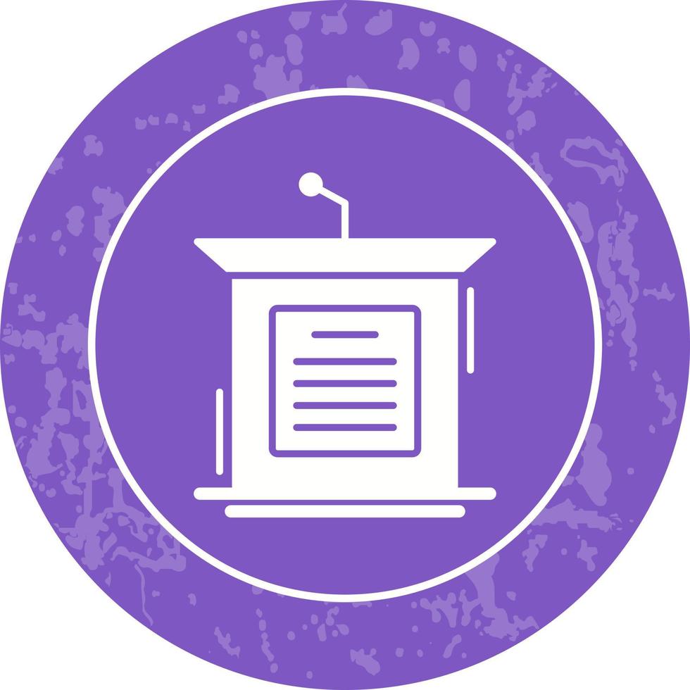 Podium Vector Icon