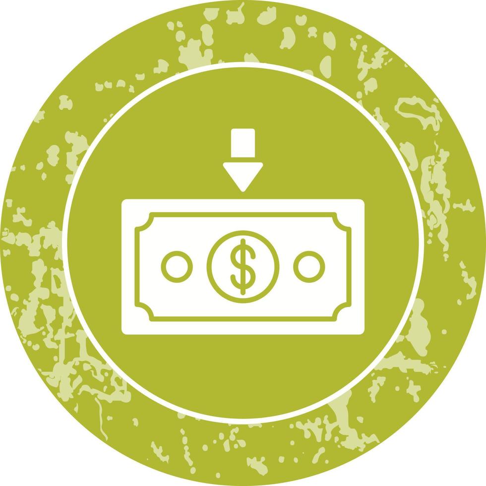 Money Down Vector Icon