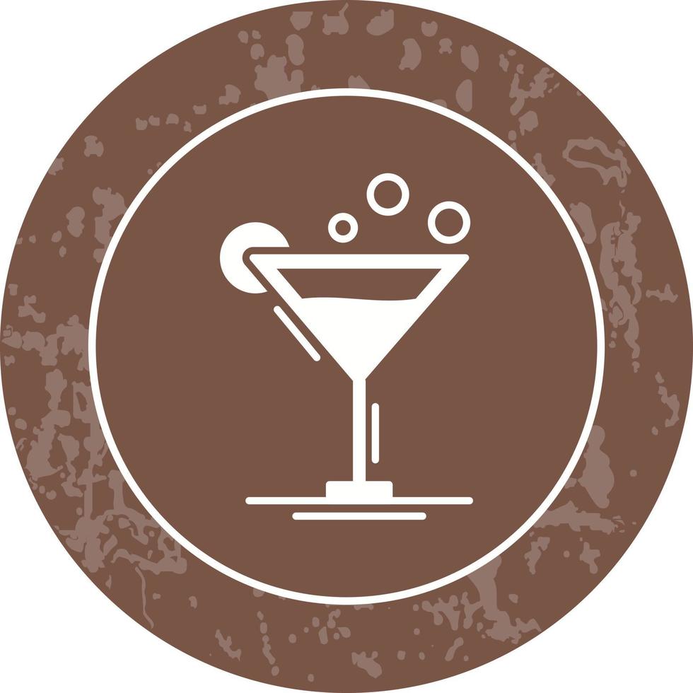 icono de vector de coctel