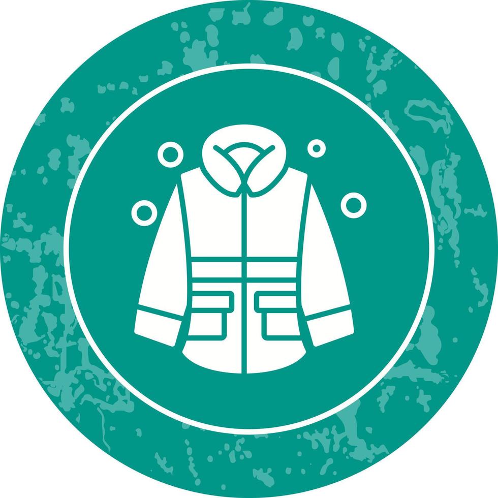 Winter Jacket Vector Icon