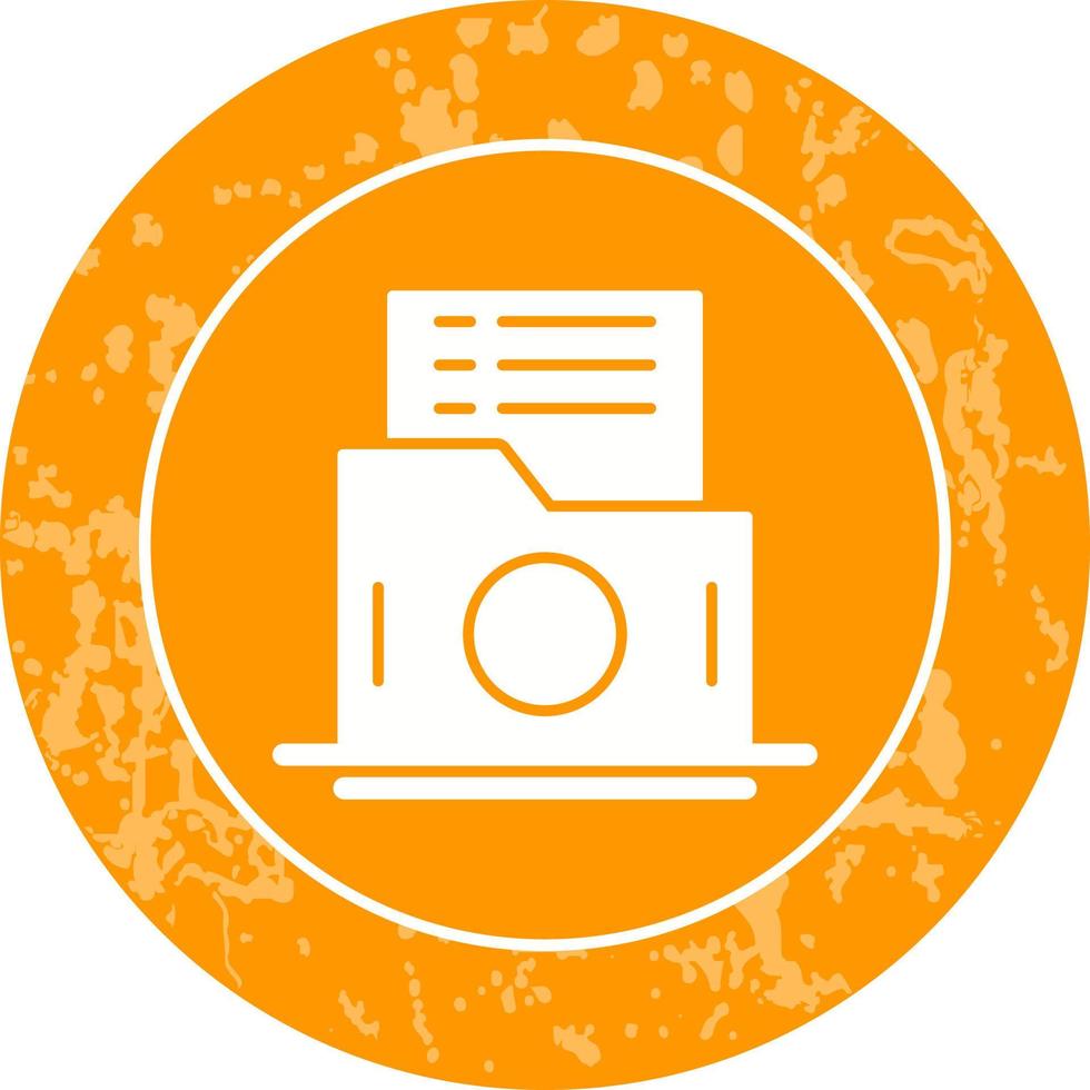 List Folder Vector Icon