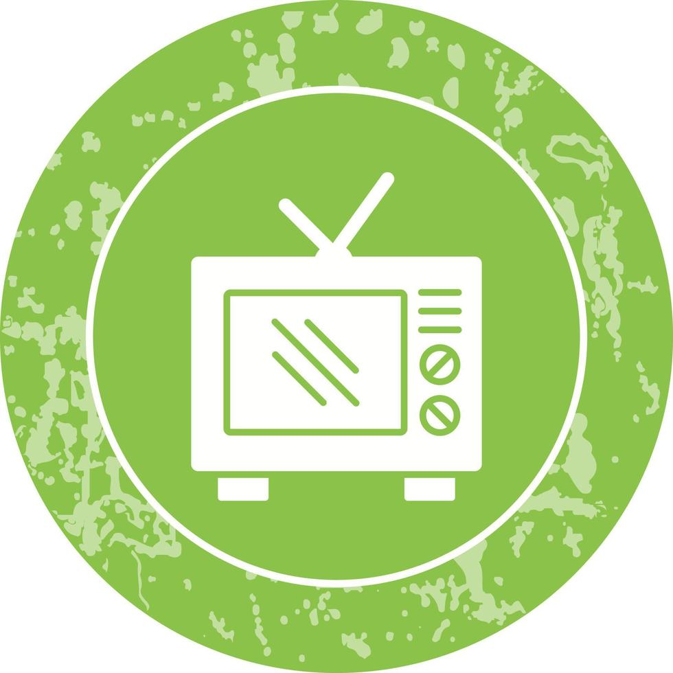 Old TV Vector Icon