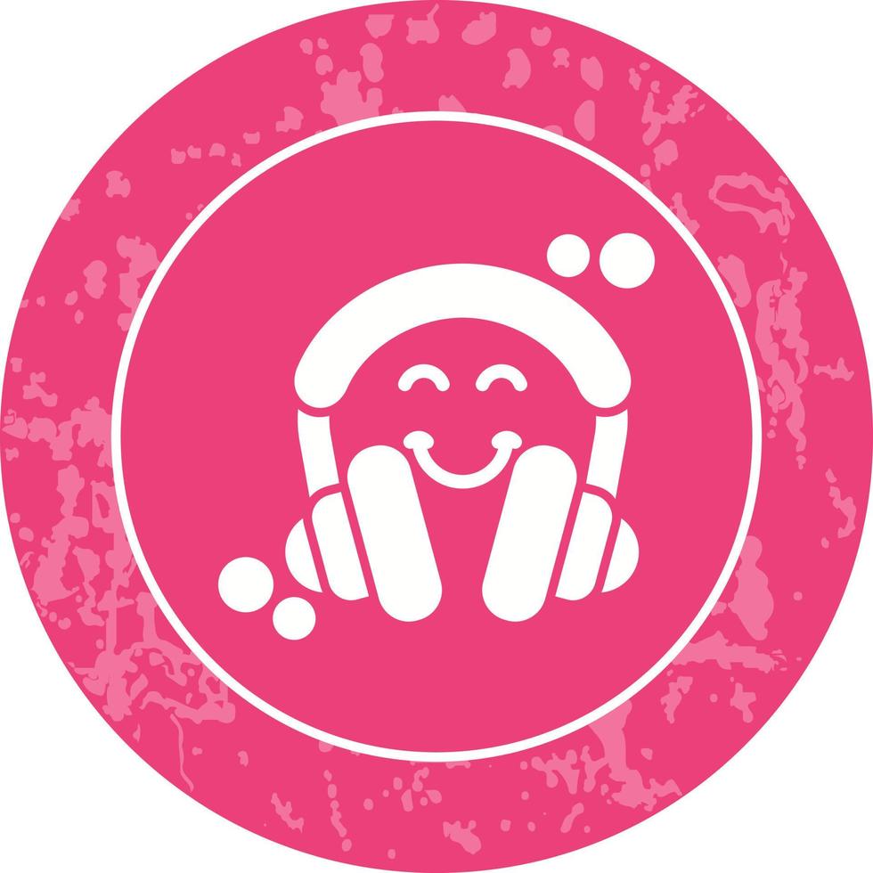 icono de vector de auriculares