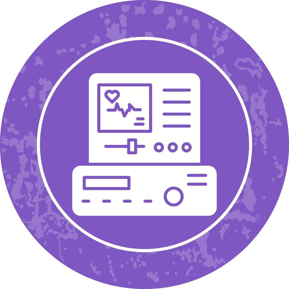 Electrocardiogram Vector Icon