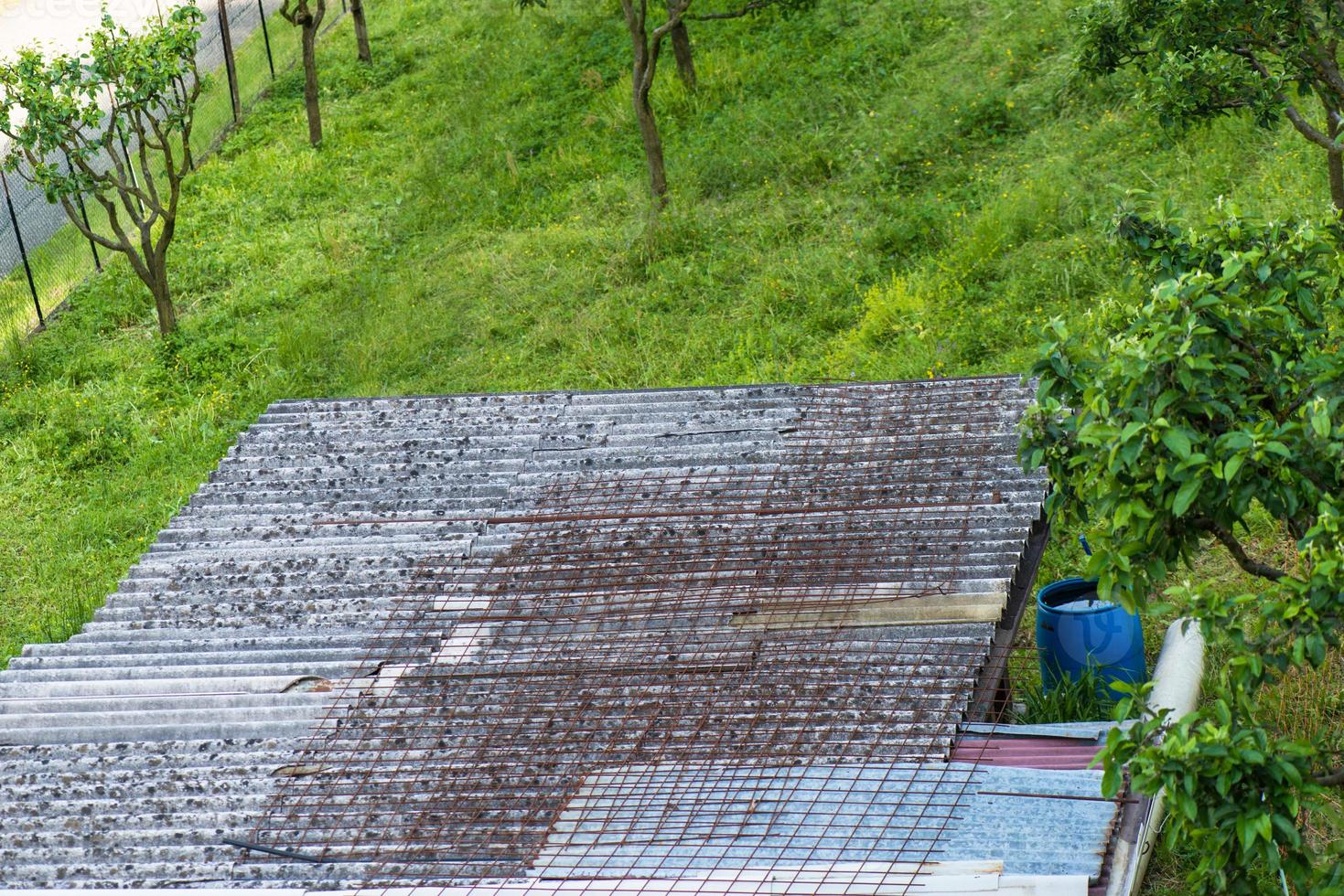 Roof particular asbestos photo