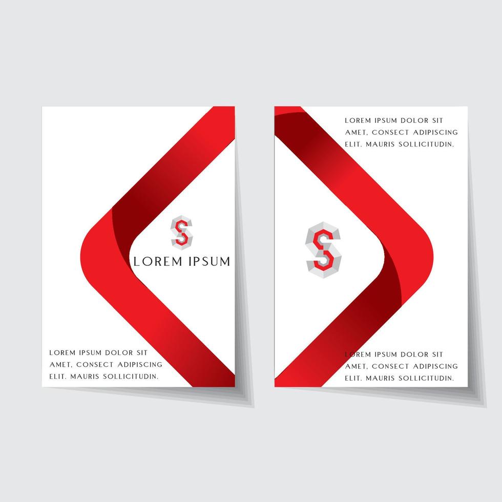 Modern and sample visiting card free vector