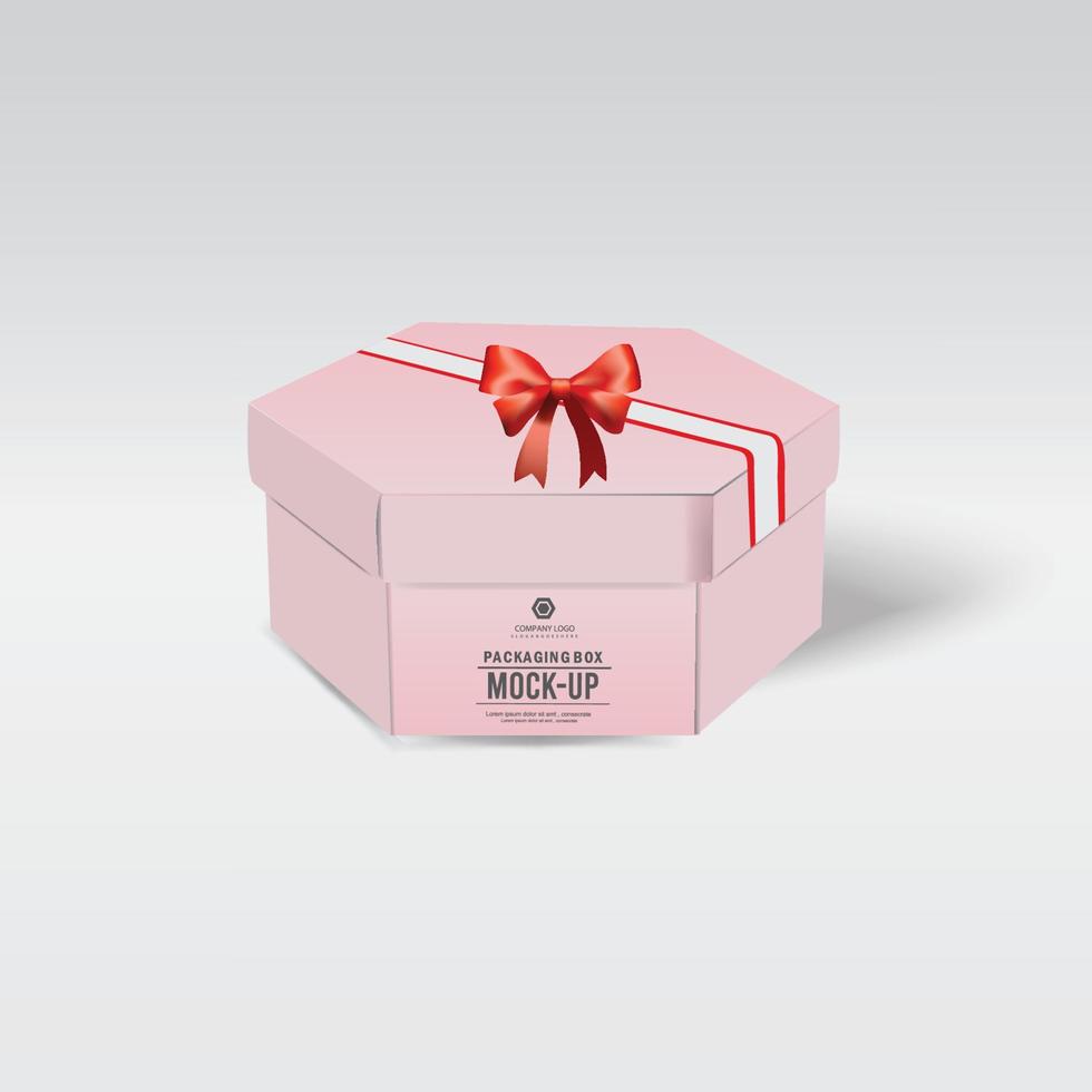 surprise box with gifts and presents with vector Design