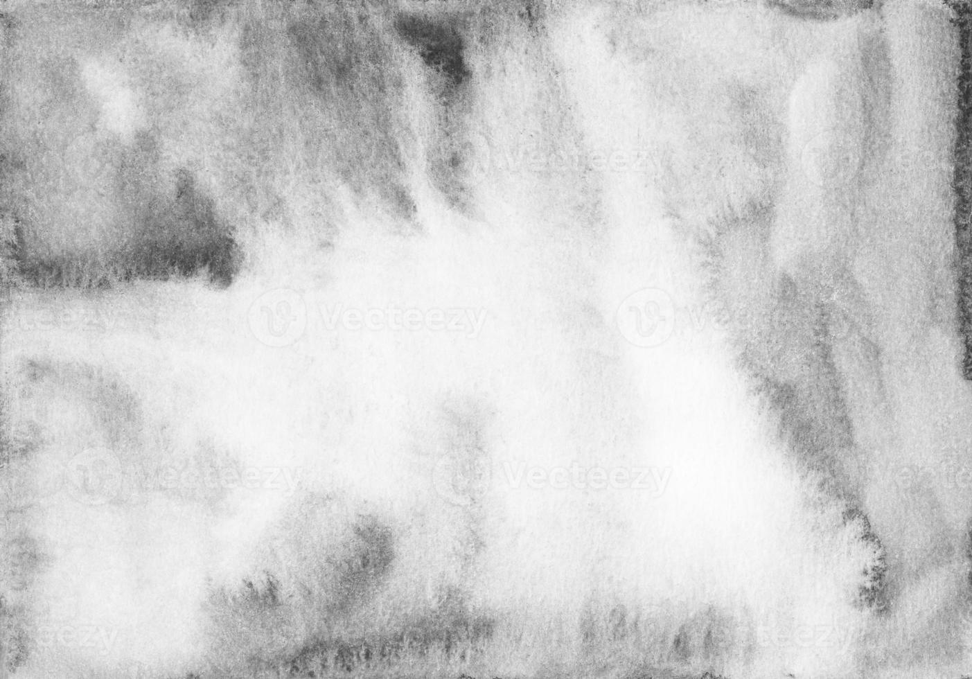 Watercolor light gray background texture. Watercolour abstract old monochrome overlay. photo