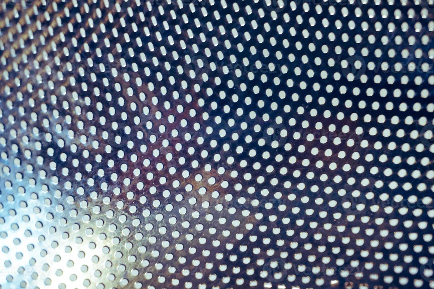 Metal Texture with Multiple Wholes - Background photo