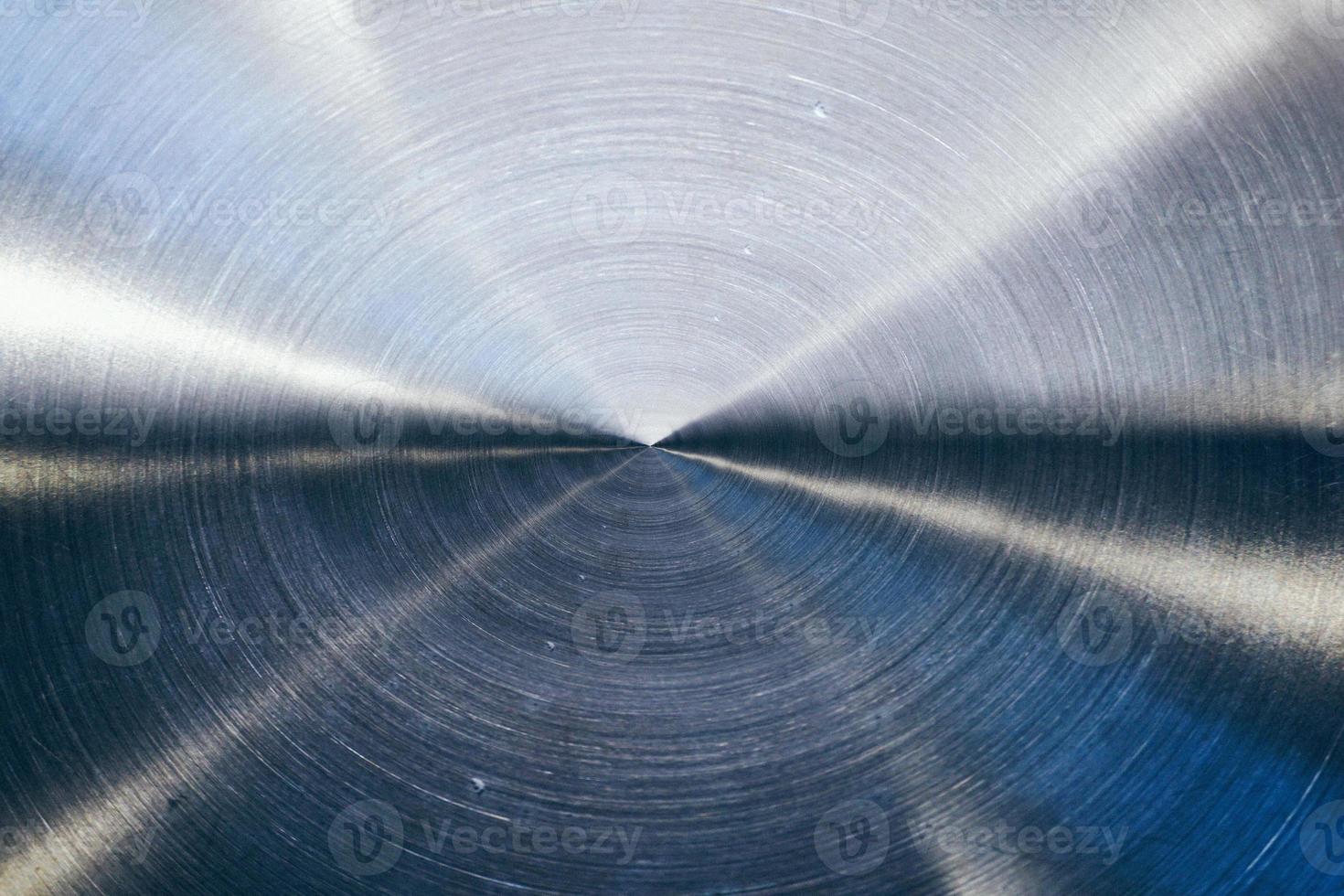 Brushed, Circular Metal Texture - Background photo