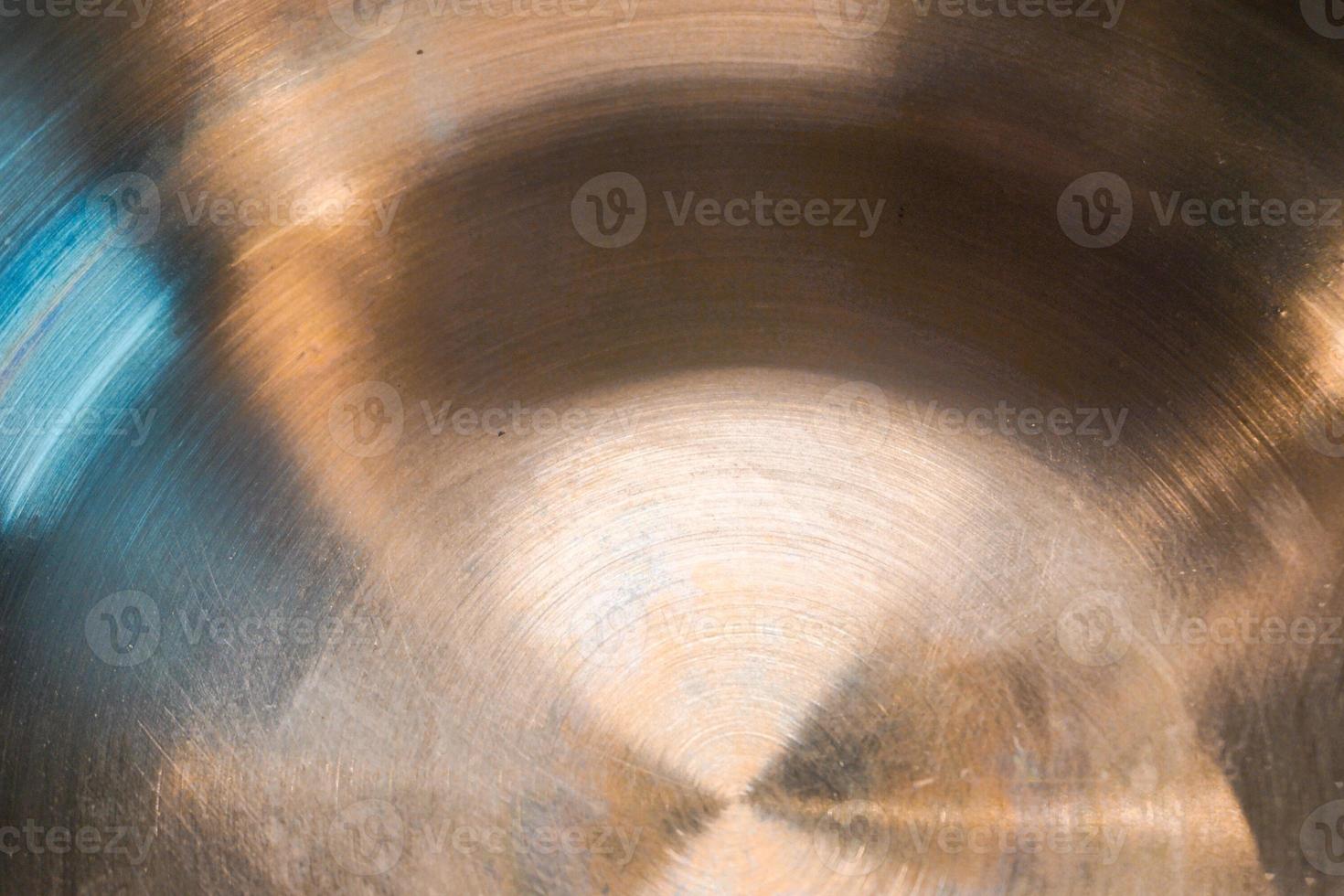 Brushed, Circular Metal Texture - Background photo