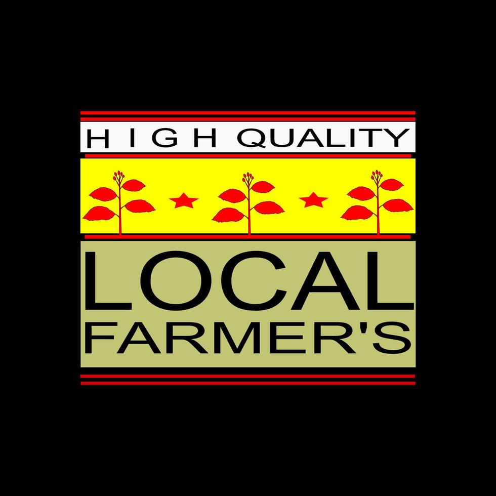 Organic product emblem vector illustration. Farmers tractor, ribbon, locally grown text. Agriculture or agronomy concept for emblems, stamps, labels templates