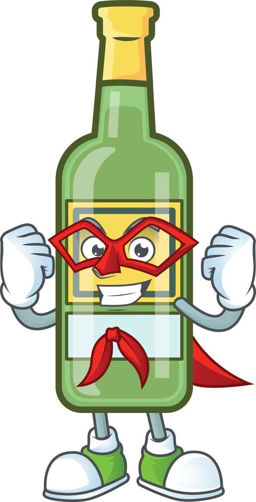 Cartoon Whiskey Bottle vector