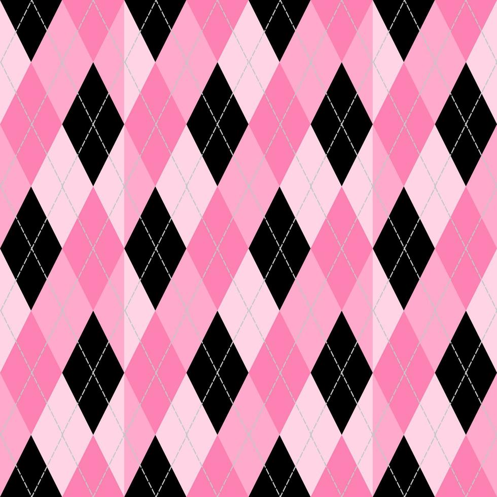 beautiful seamless geometric pattern with argyle vector