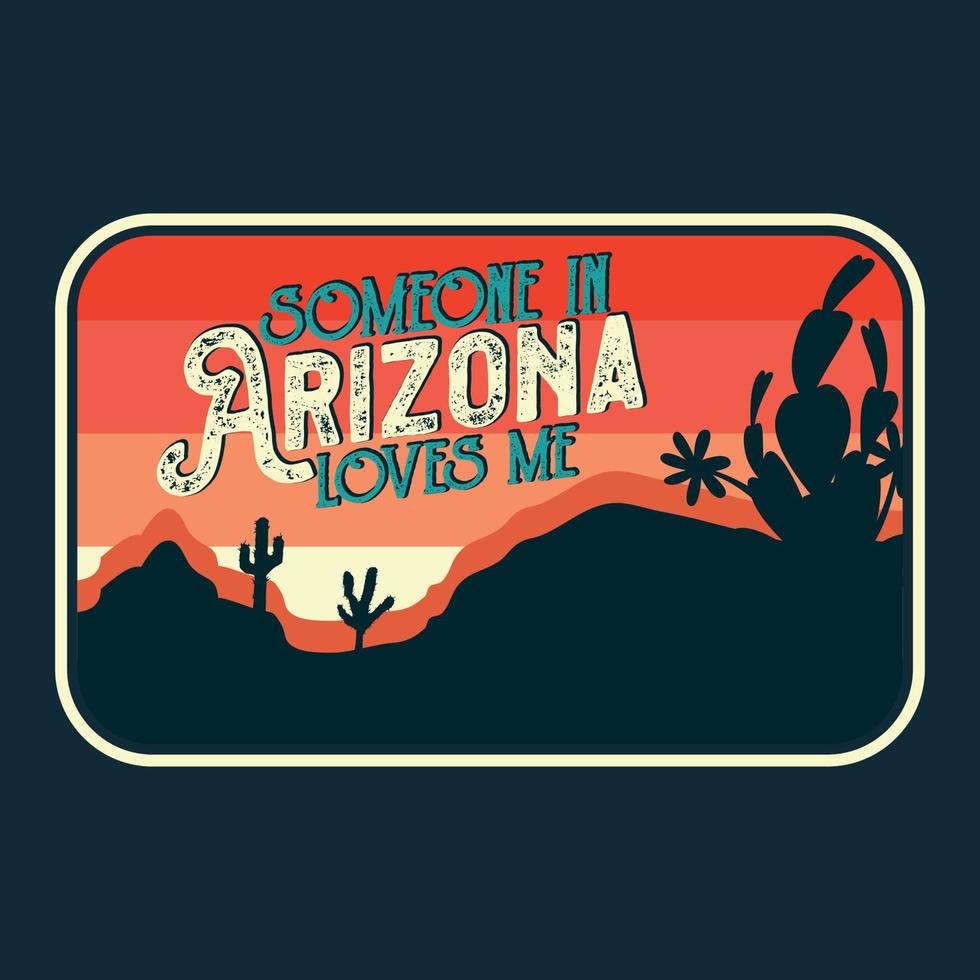 Adventure Cactus Label Vector Illustration Retro Vintage Badge Sticker And T-shirt Design