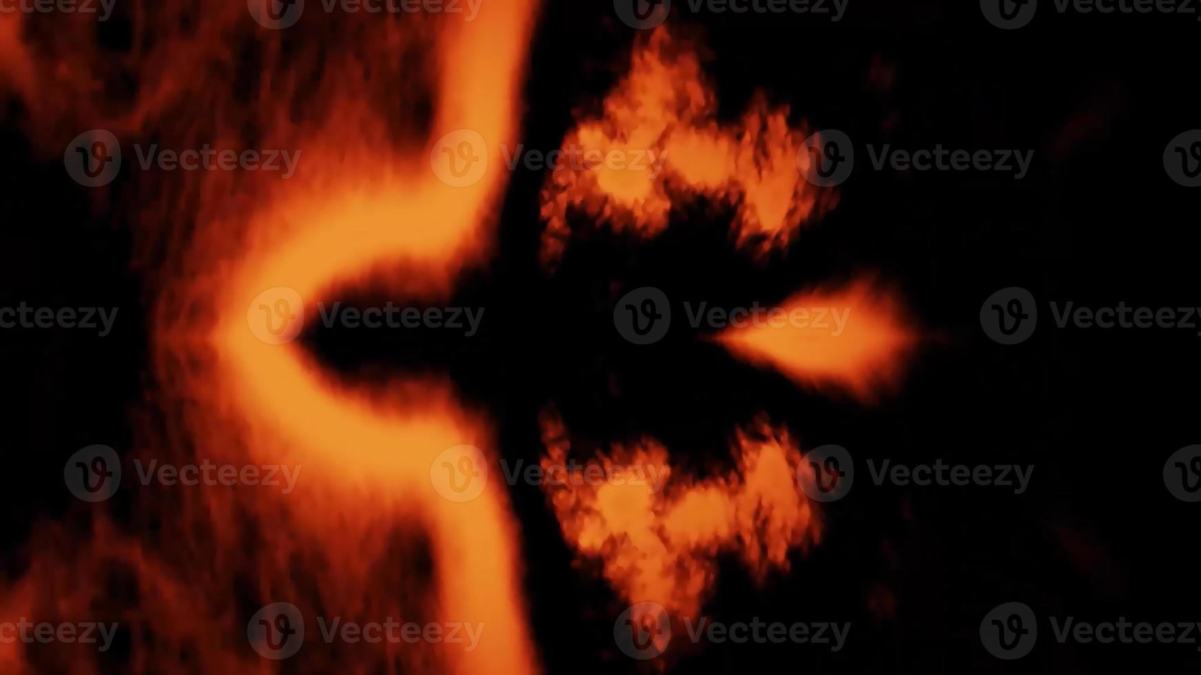 Realistic Fire Effect for Backgrounds Digital Rendering photo