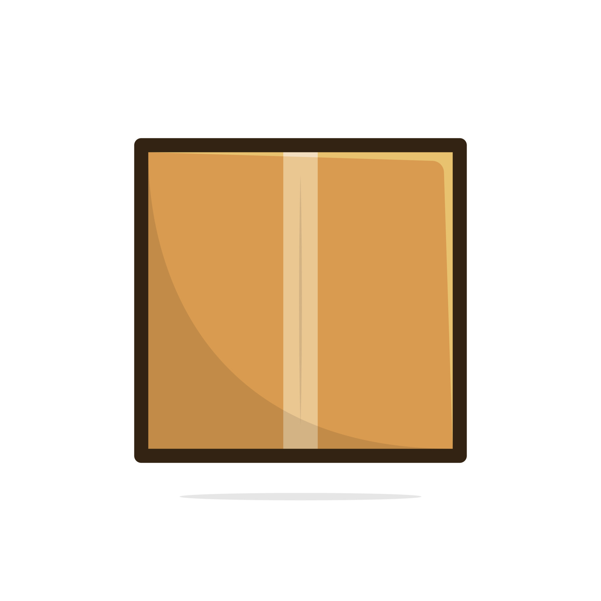 Cardboard Boxes top View vector illustration. Business and cargo object