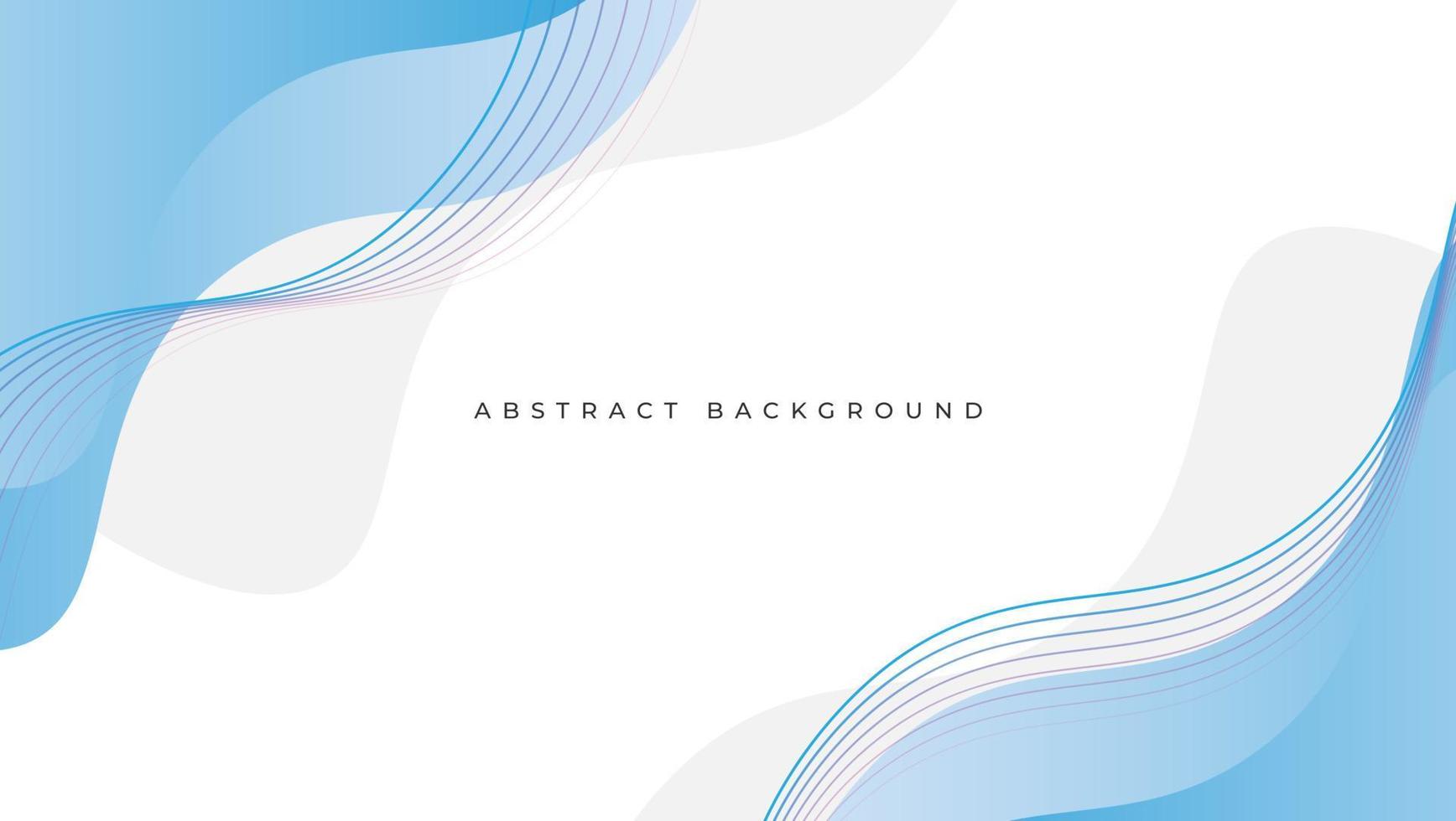 Abstract background with blue and white lines. Vector illustration for your design