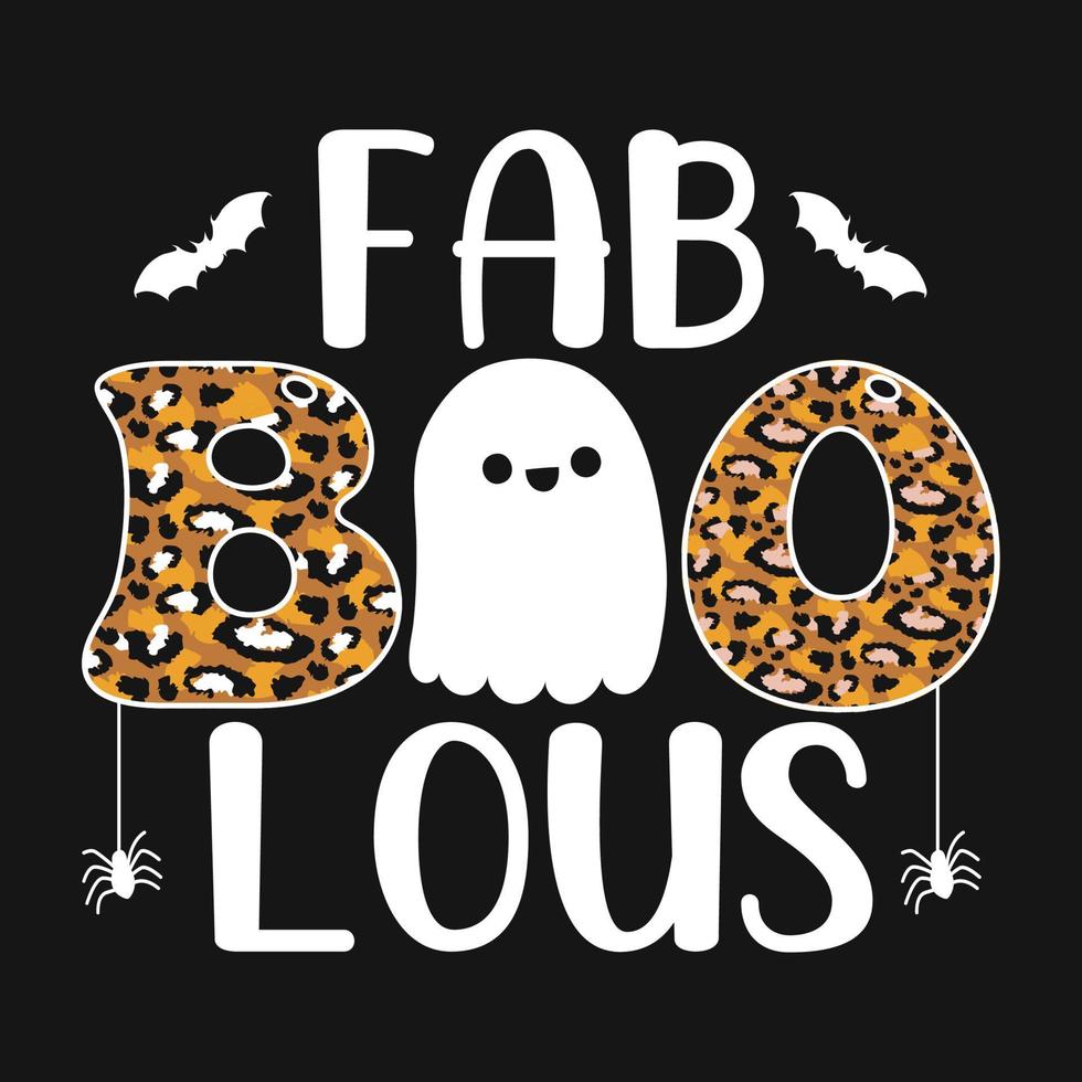 Boo Pumpkins Halloween T-shirt vector