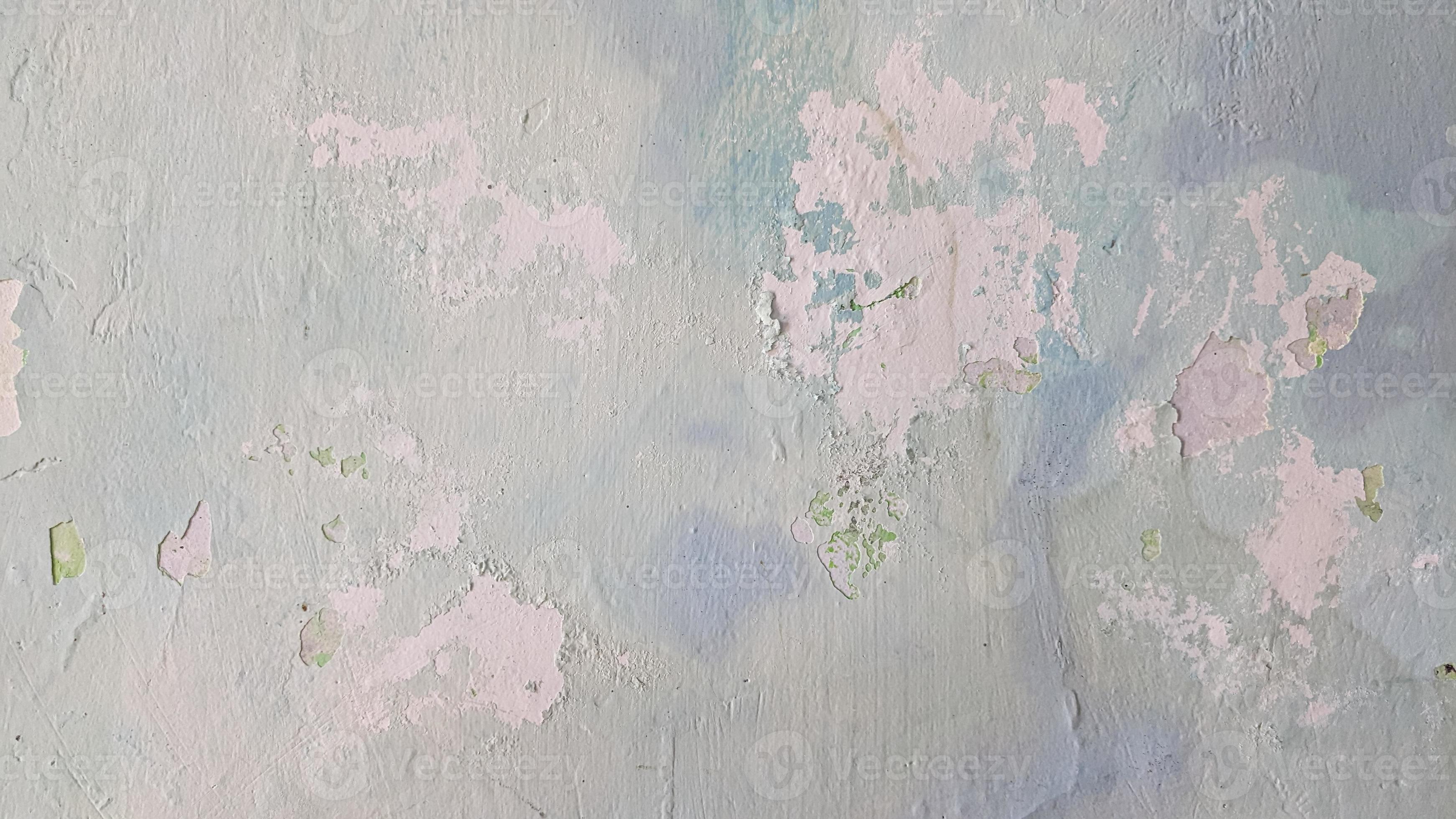 Vintage old grunge concrete wall texture background. the blue wall