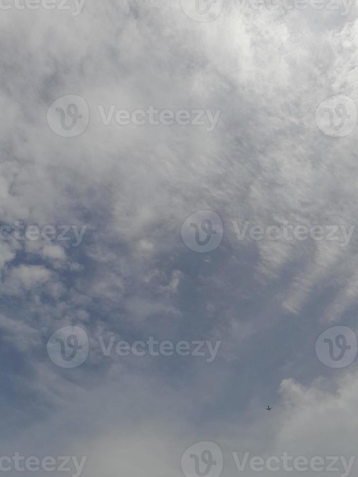 Dark sky with clouds during the day on Lombok island, Indonesia photo