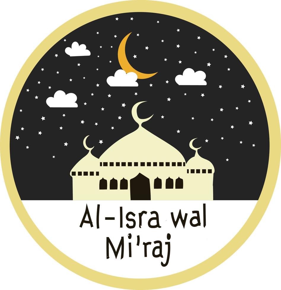 Isra miraj vector