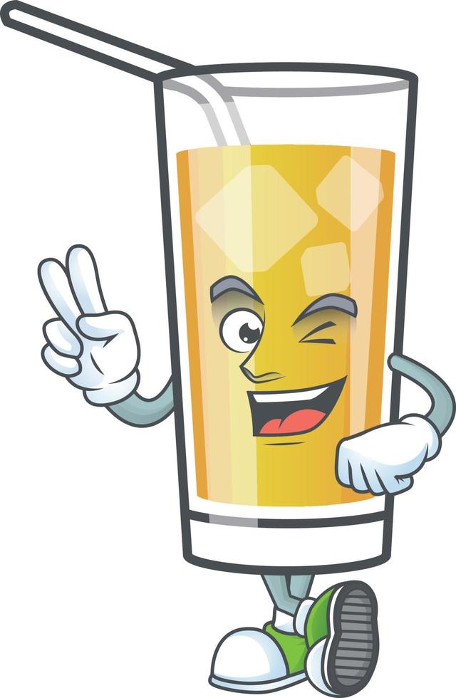 Cartoon Sweet Apple Cider Vector
