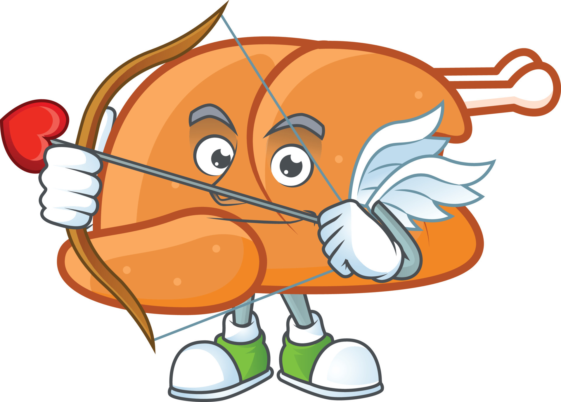 Roast Turkey Vector 18909181 Vector Art at Vecteezy