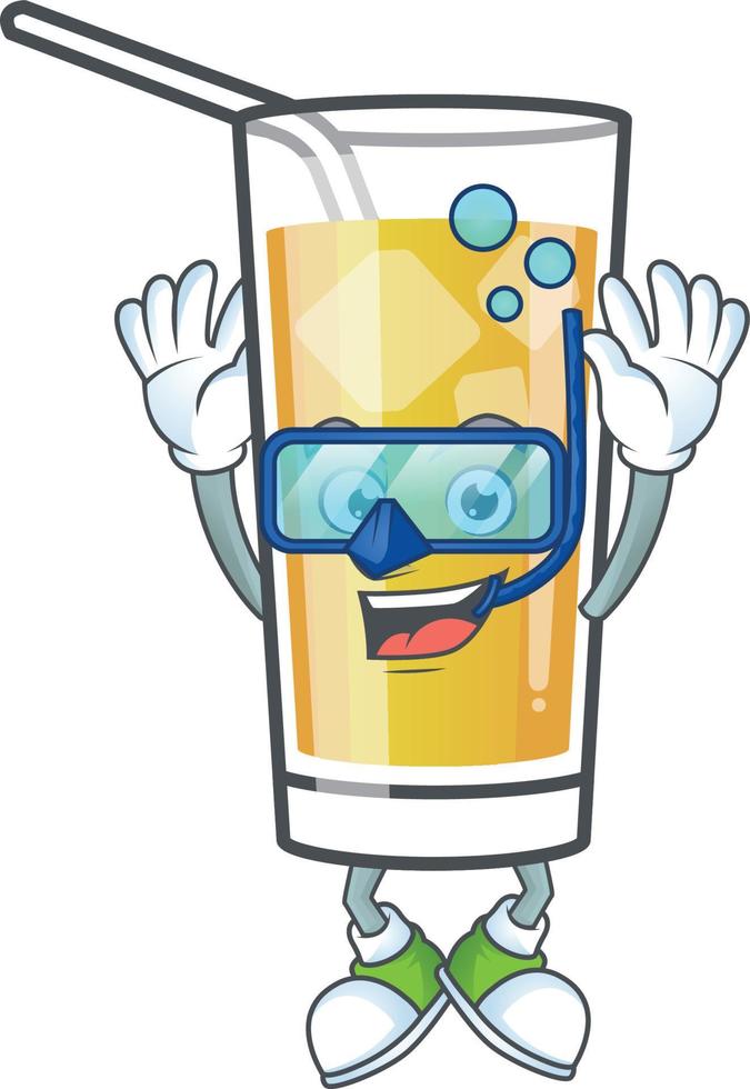 Cartoon Sweet Apple Cider Vector