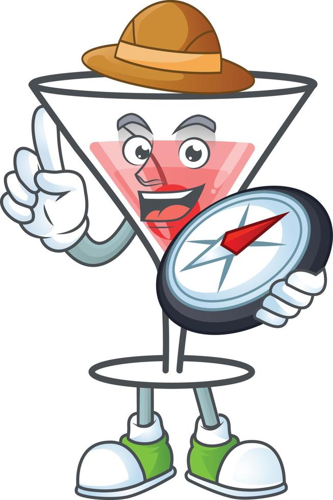 Cocktail Sweet Cartoon Character vector