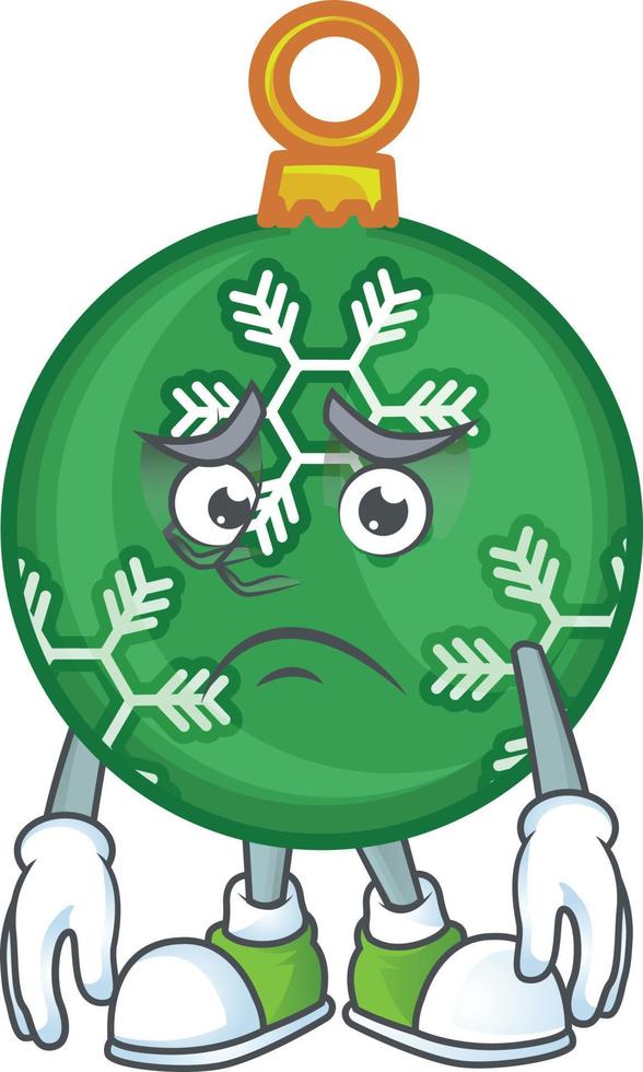 Green Christmas Ball vector