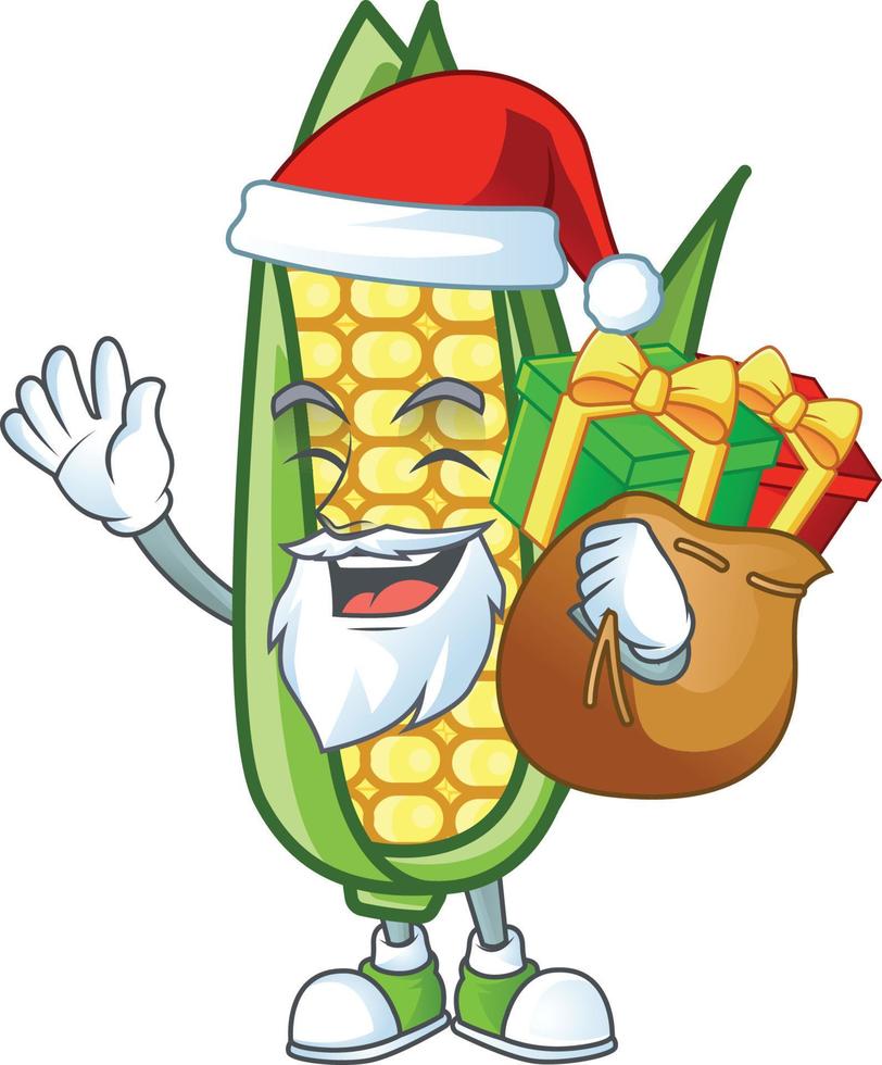 Cartoon Corn Sweet Vector