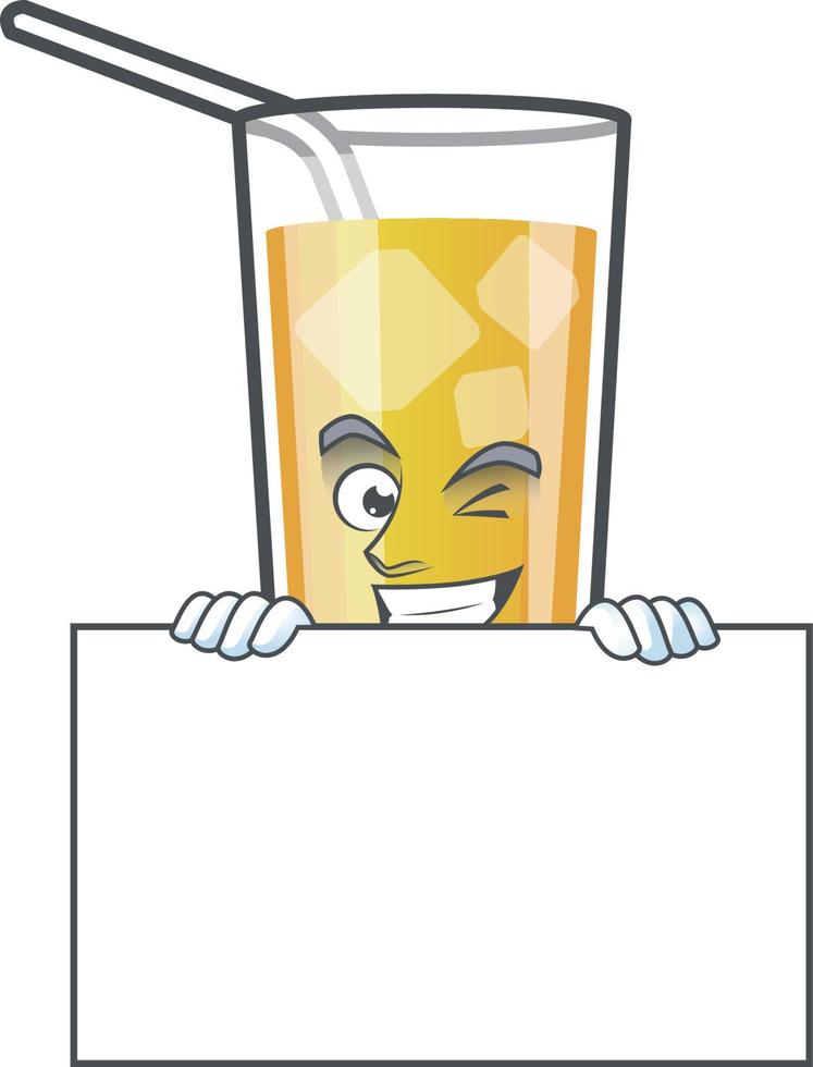 Cartoon Sweet Apple Cider Vector