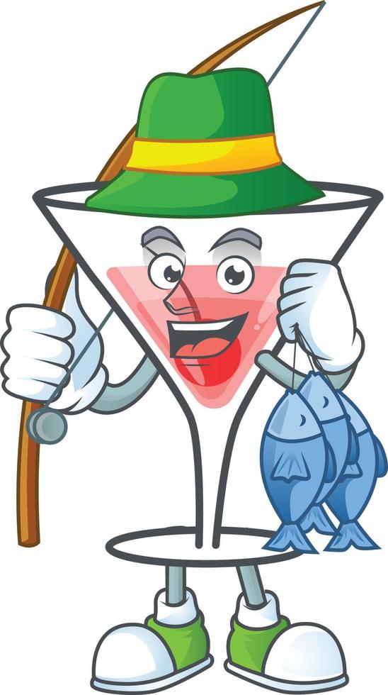 Cocktail Sweet Cartoon Character vector