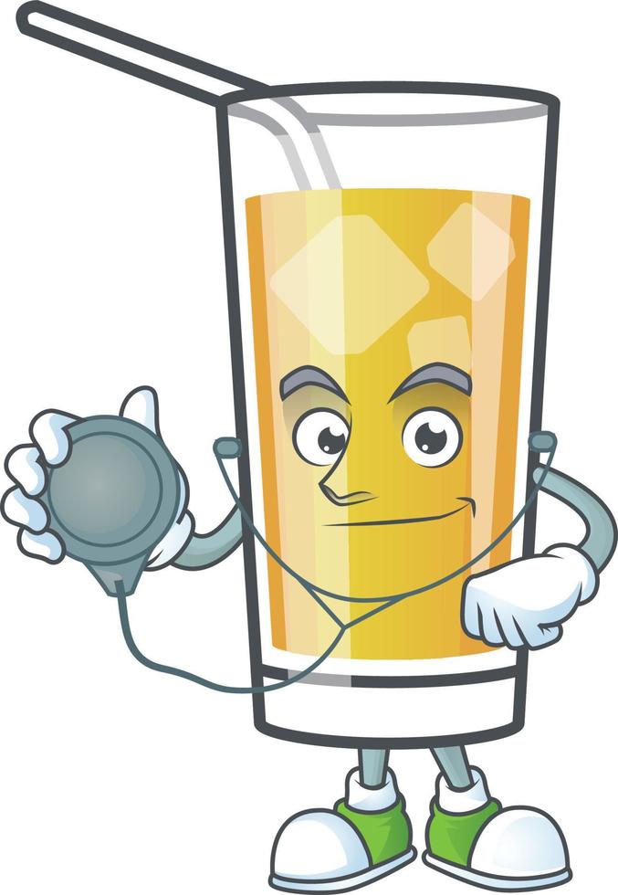 Cartoon Sweet Apple Cider Vector