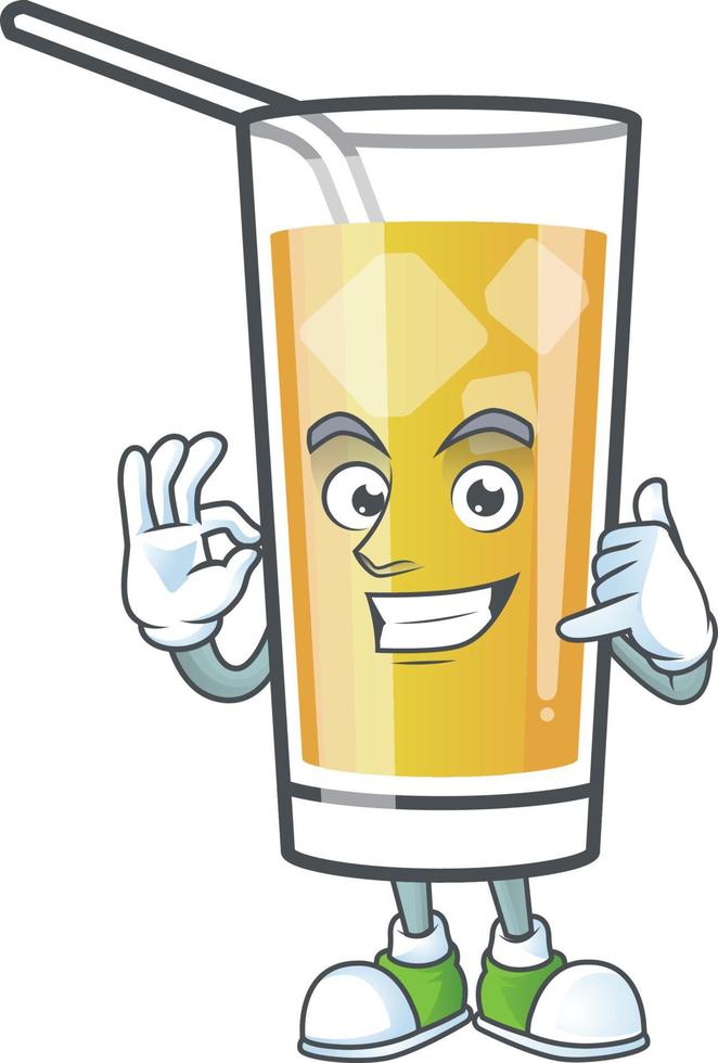 Cartoon Sweet Apple Cider Vector