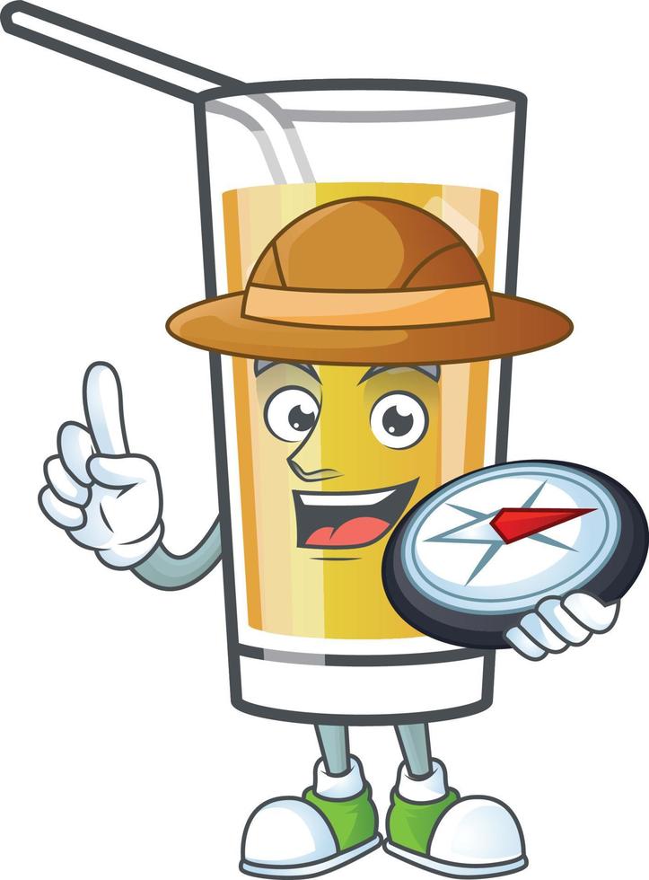 Cartoon Sweet Apple Cider Vector