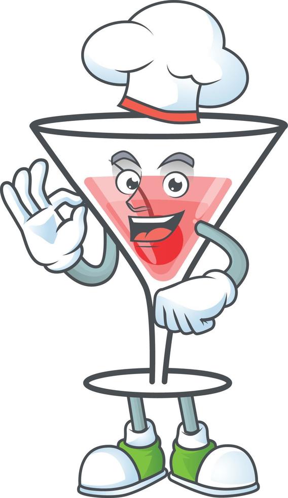 Cocktail Sweet Cartoon Character vector