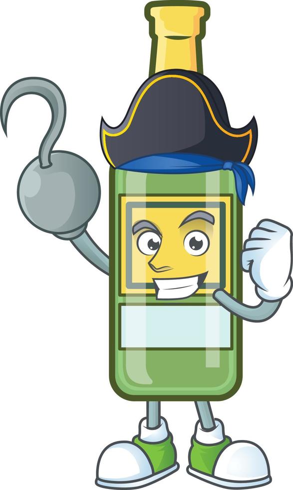 Cartoon Whiskey Bottle vector