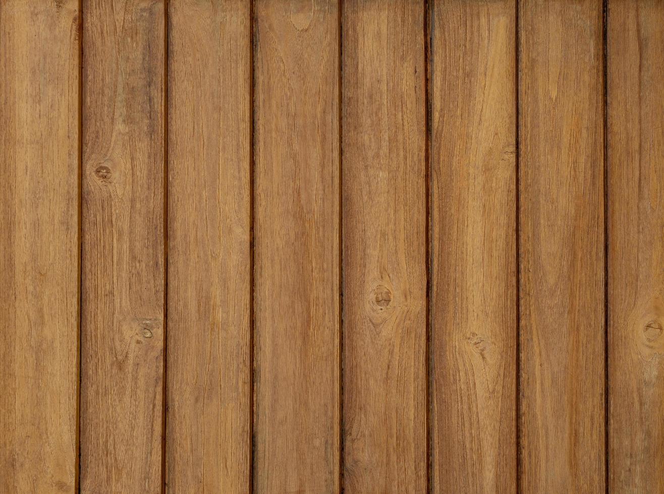 Natural rustic teak wood wall surface background for vintage design purpose photo