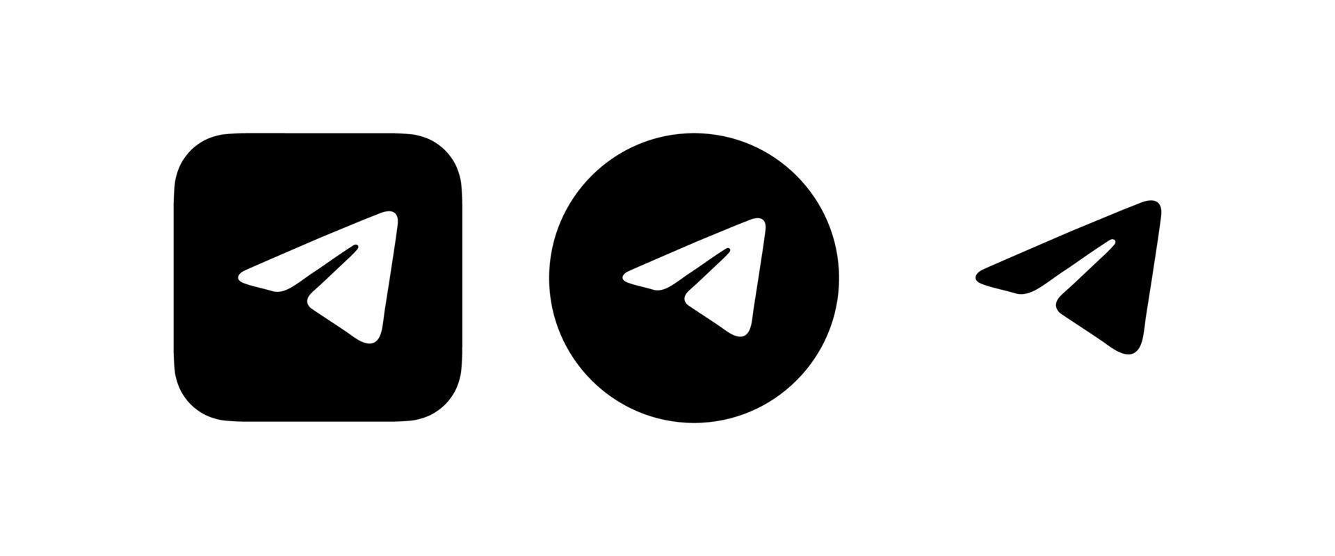 Telegram logo vector, Telegram icon free vector