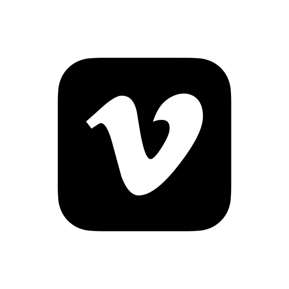 logotipo de vimeo, símbolo de vimeo, icono de vimeo vector gratis
