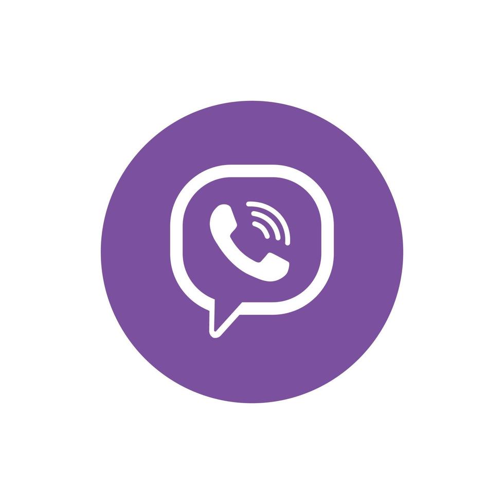 viber logo, viber icon free vector