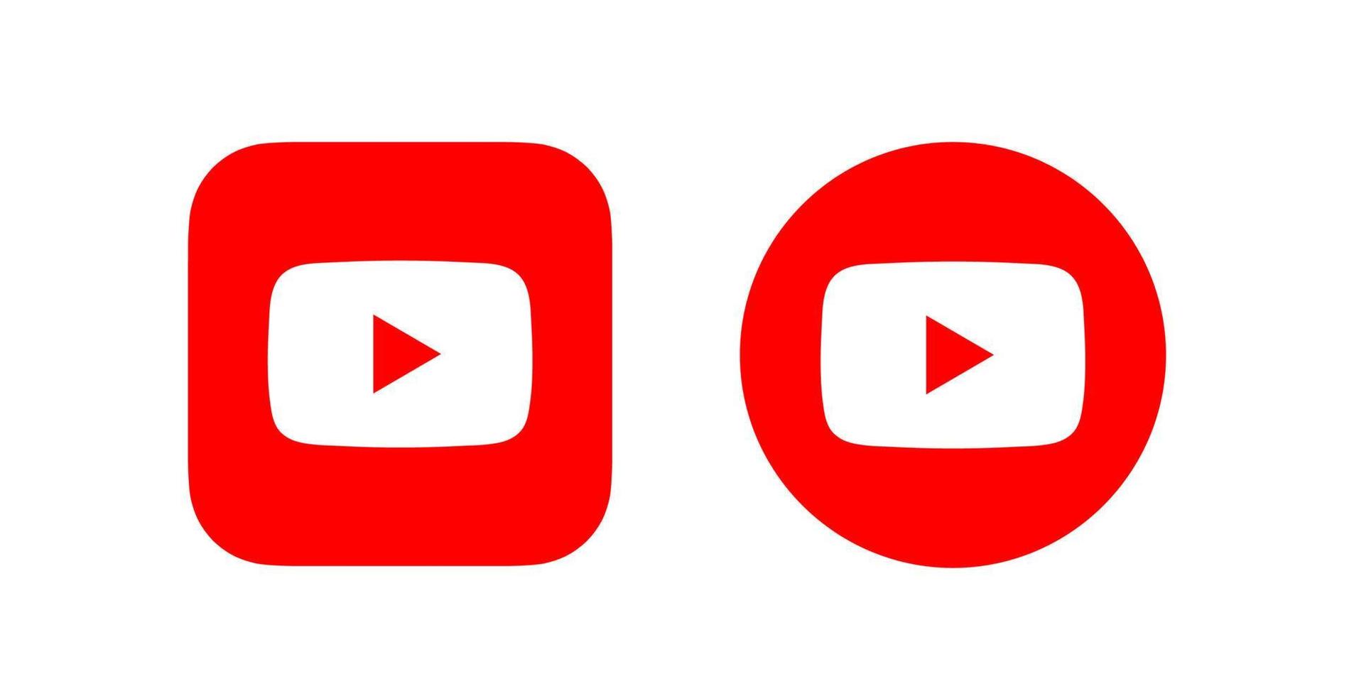 Youtube Logo Vector, Youtube icon vector, Youtube symbol free vector