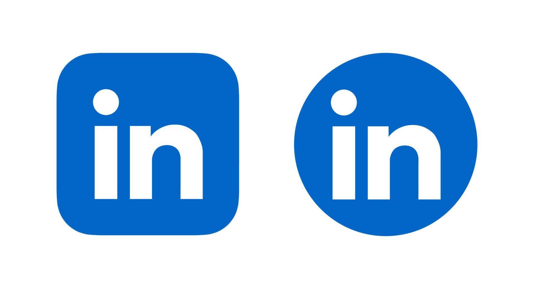 Linkedin logo vector, Linkedin symbol, Linkedin icon free vector