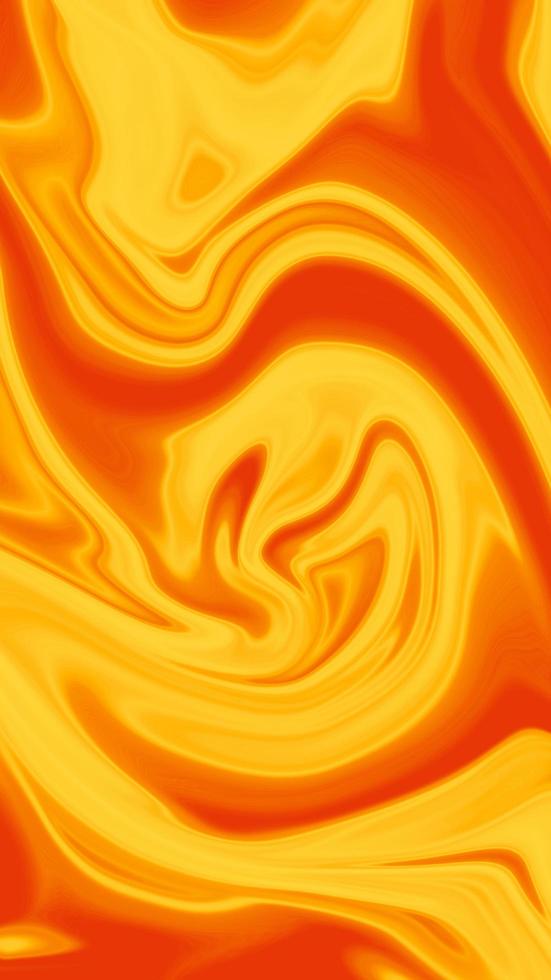 orange abstract background with psychedelic style photo