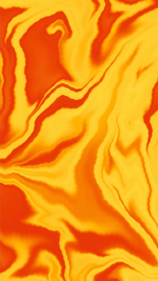 orange abstract background with psychedelic style photo