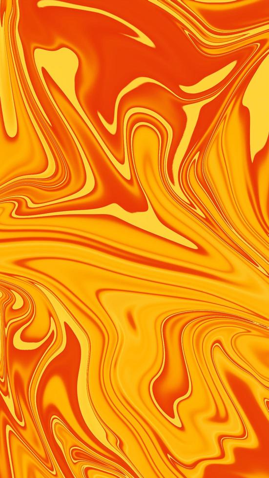 orange abstract background with psychedelic style photo