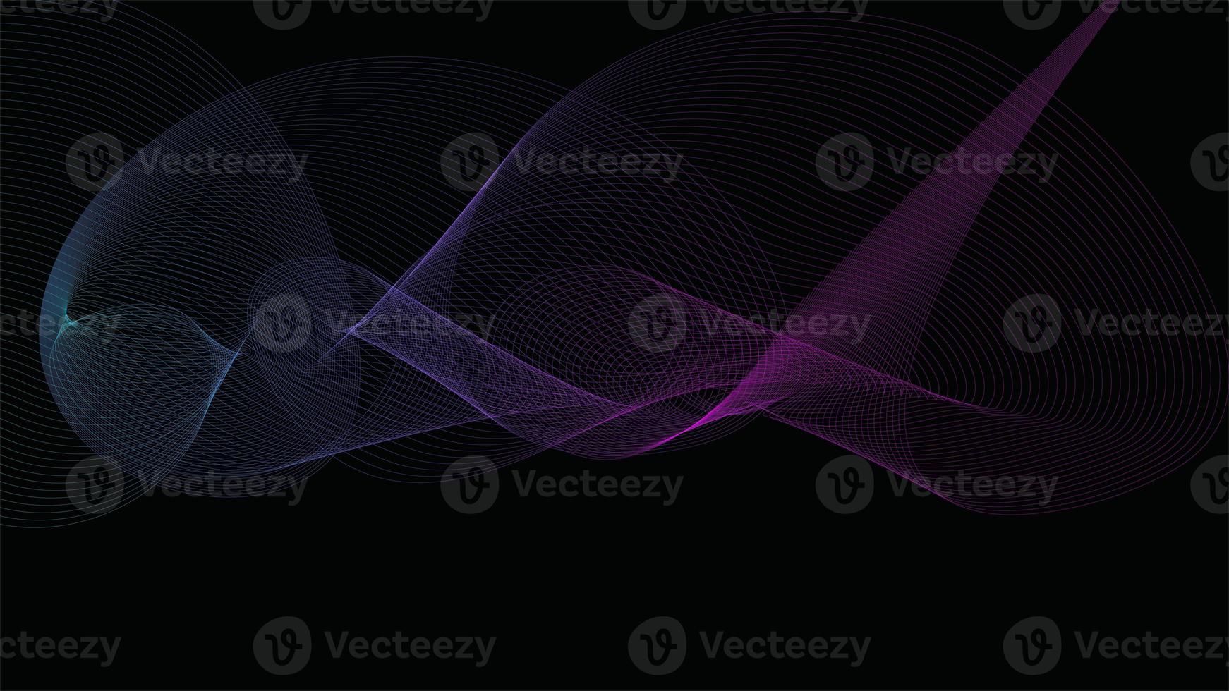 abstract background with wave curve lines photo