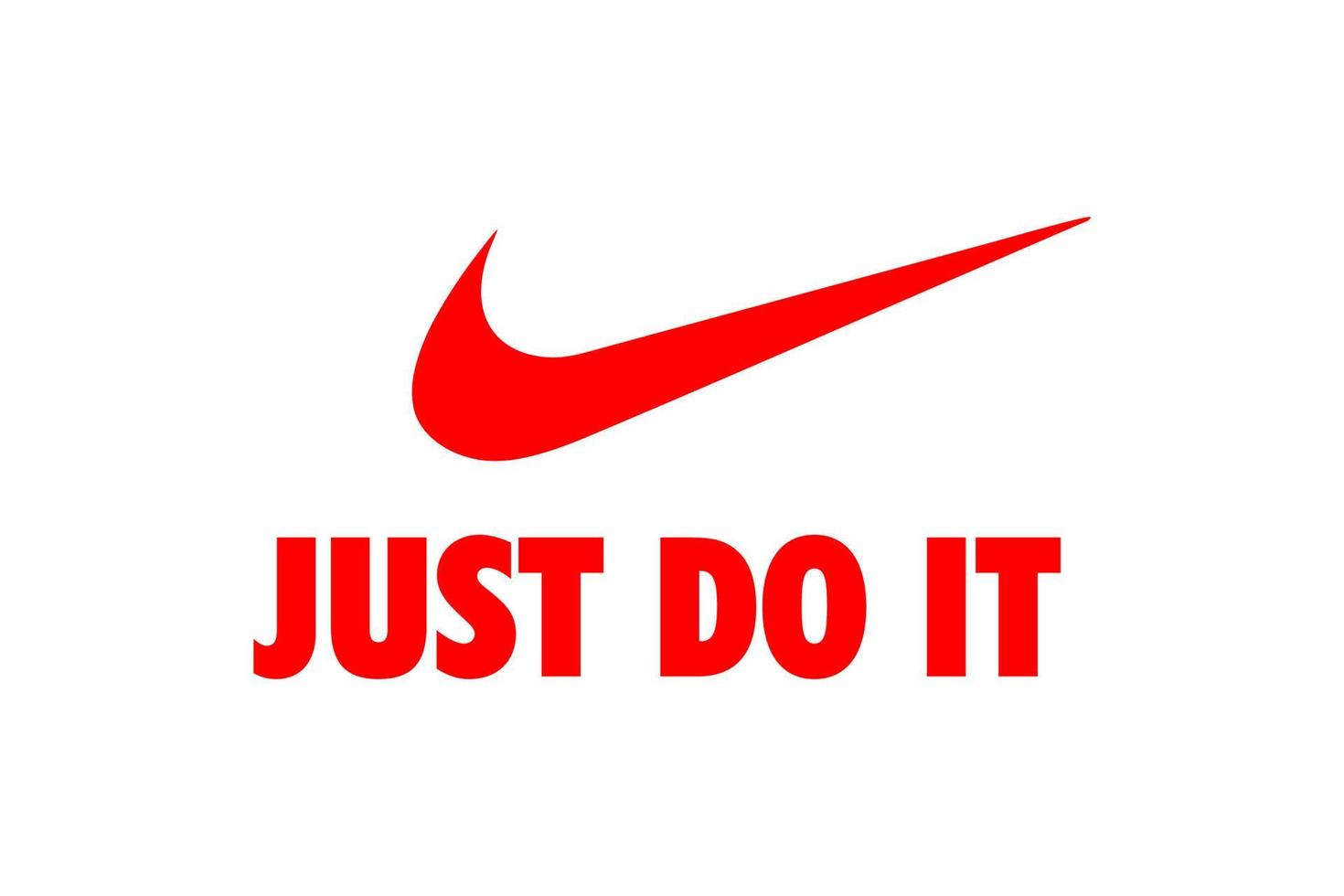 Nike Logo Just Do It Clothes Design Icon 18911450 Vector Art at Vecteezy